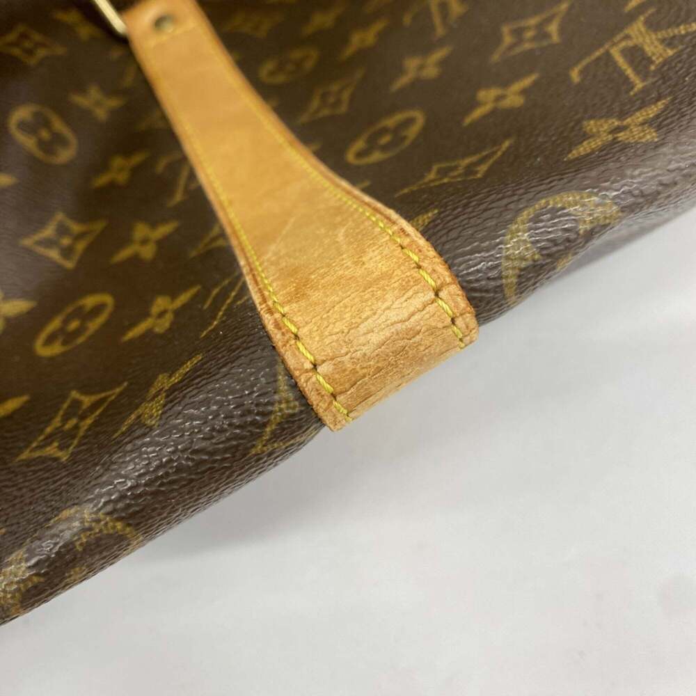 LOUIS VUITTON Brown Monogram Keepall 55 Boston Bag - Picture 10 of 13